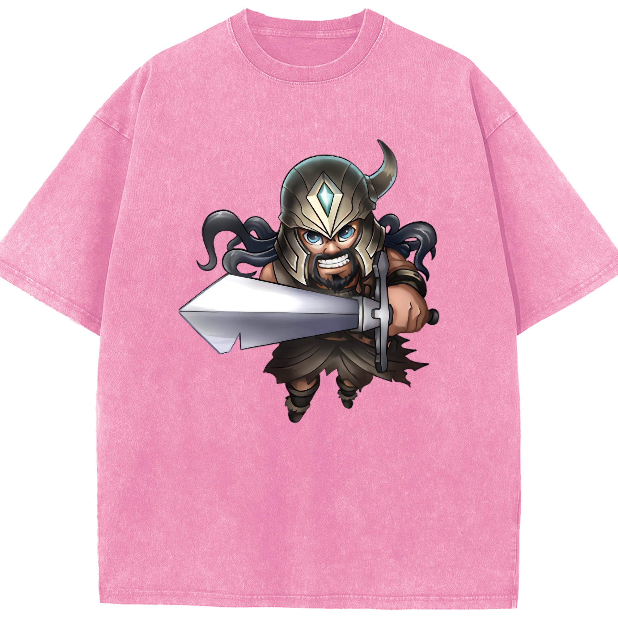 （画像用） リーグ・オブ・レジェンド League of Legends LOL 綿100% ヴィンテージ風 半袖Tシャツ（フロントプリント）